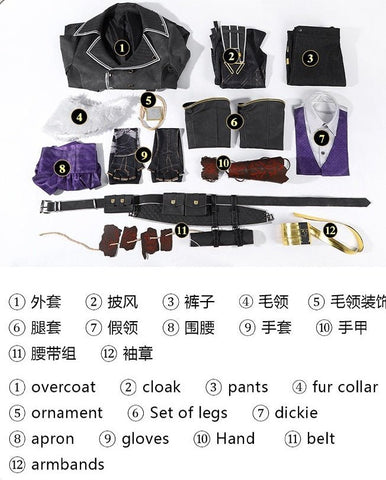 Verso Cosplay Costume from Light and Shadow: Expedition 33 - Official Game - Inspired Full Set - Coscosmos