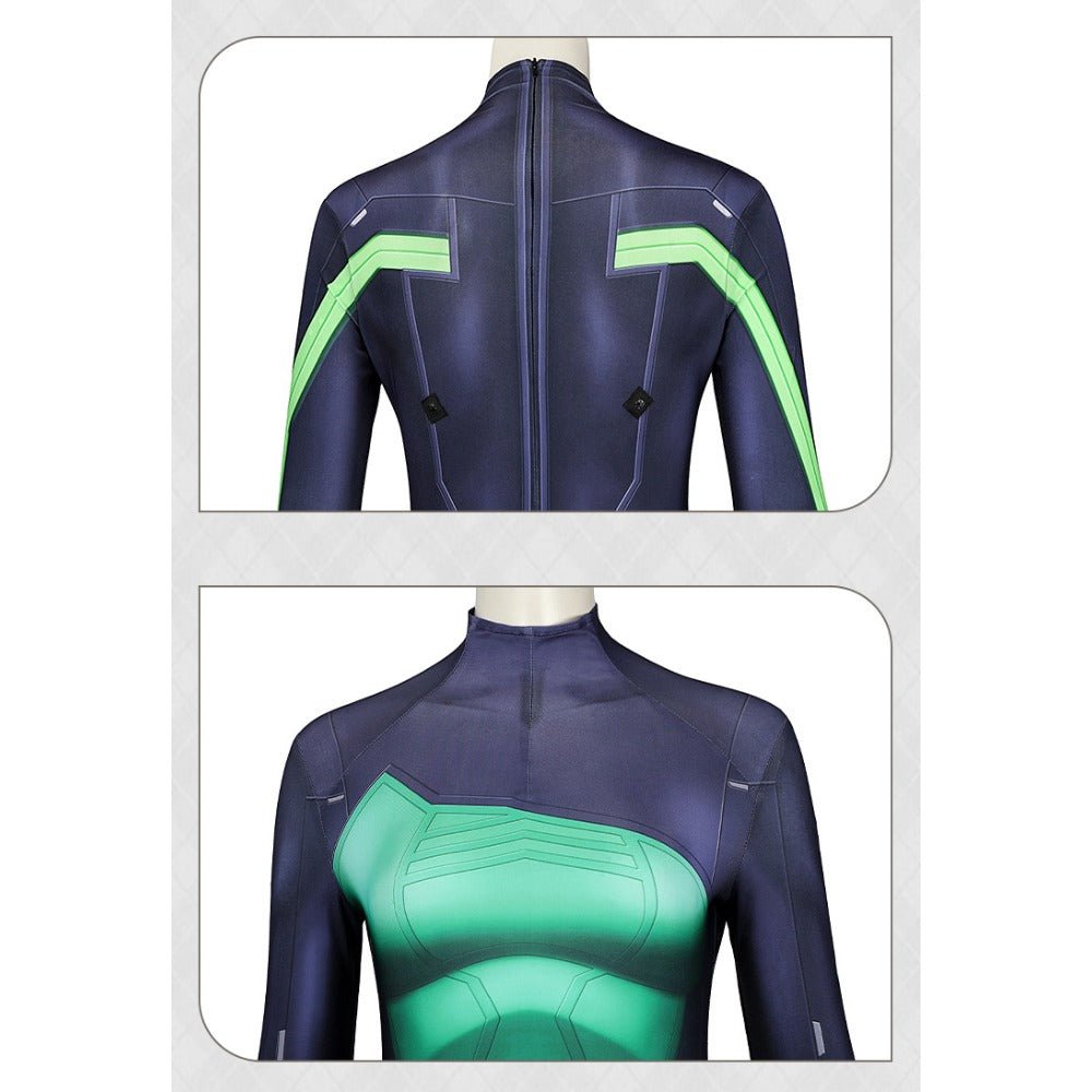 Viper Cosplay Costume from Valorant Full Set Game Role - Play Suit for Fans and Gamers - Coscosmos