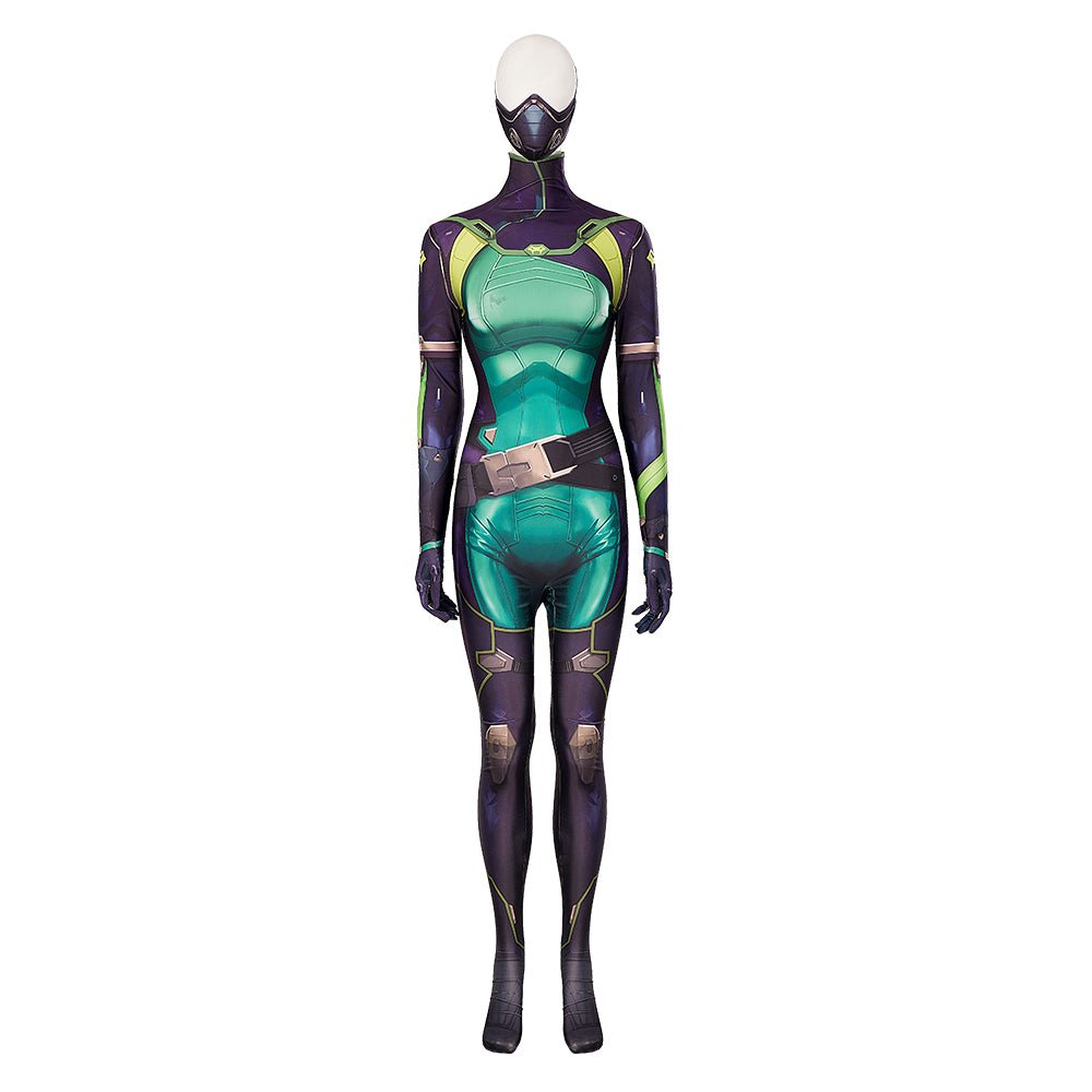 Viper Valorant Cosplay Costume - Premium Game Character Outfit - Coscosmos