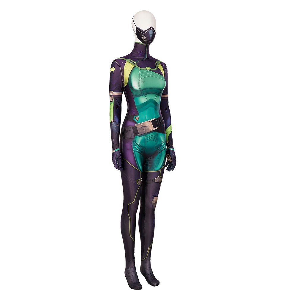 Viper Valorant Cosplay Costume - Premium Game Character Outfit - Coscosmos