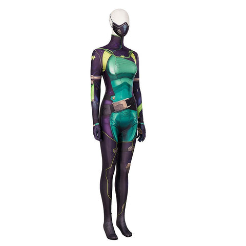 Viper Valorant Cosplay Costume - Premium Game Character Outfit - Coscosmos
