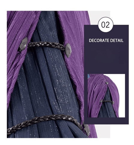 WandaVision Agatha Harkness Cosplay Costume, Scarlet Witch TV Show Outfit for Women - Coscosmos