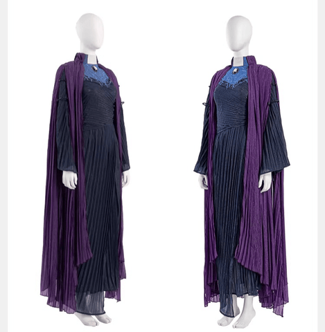 WandaVision Agatha Harkness Cosplay Costume, Scarlet Witch TV Show Outfit for Women - Coscosmos