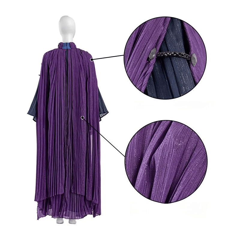 WandaVision Agatha Harkness Cosplay Costume, Scarlet Witch TV Show Outfit for Women - Coscosmos