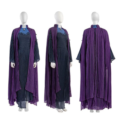 WandaVision Agatha Harkness Cosplay Costume, Scarlet Witch TV Show Outfit for Women - Coscosmos