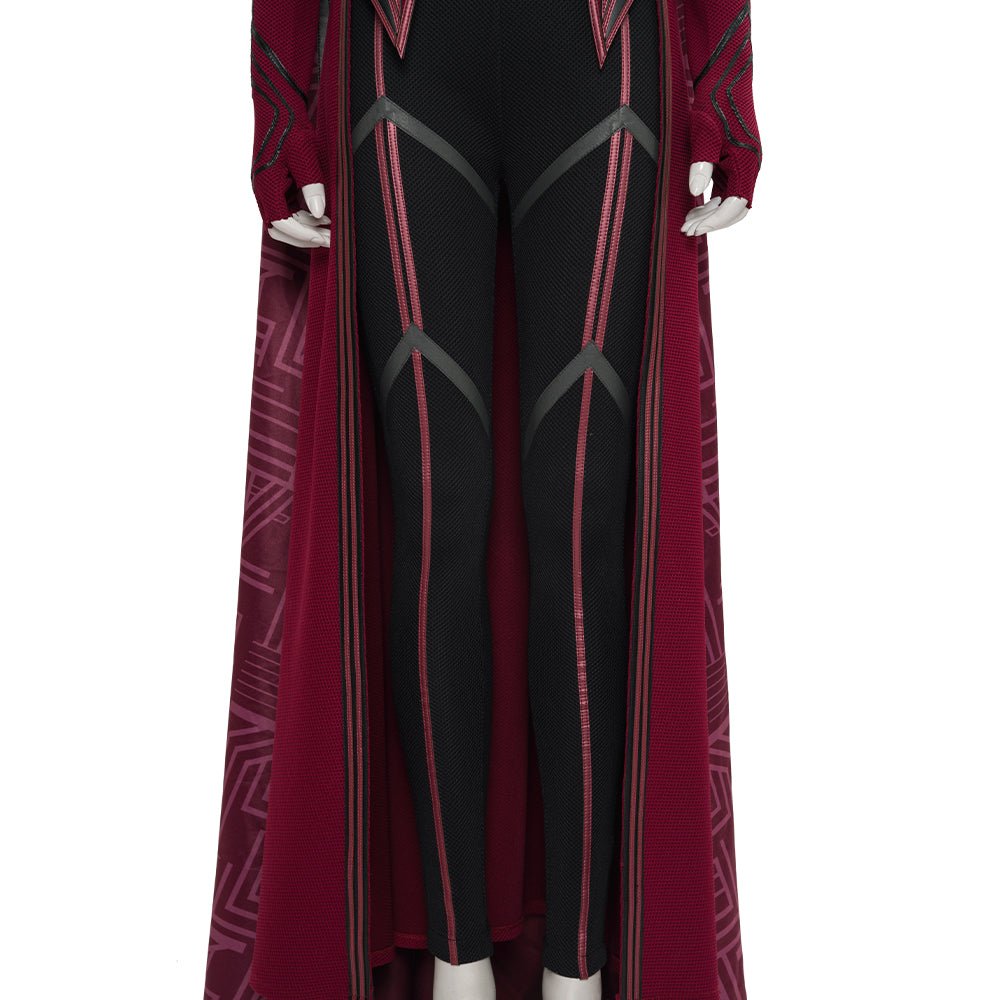 WandaVision Scarlet Witch Second Version Cosplay Costume - Coscosmos