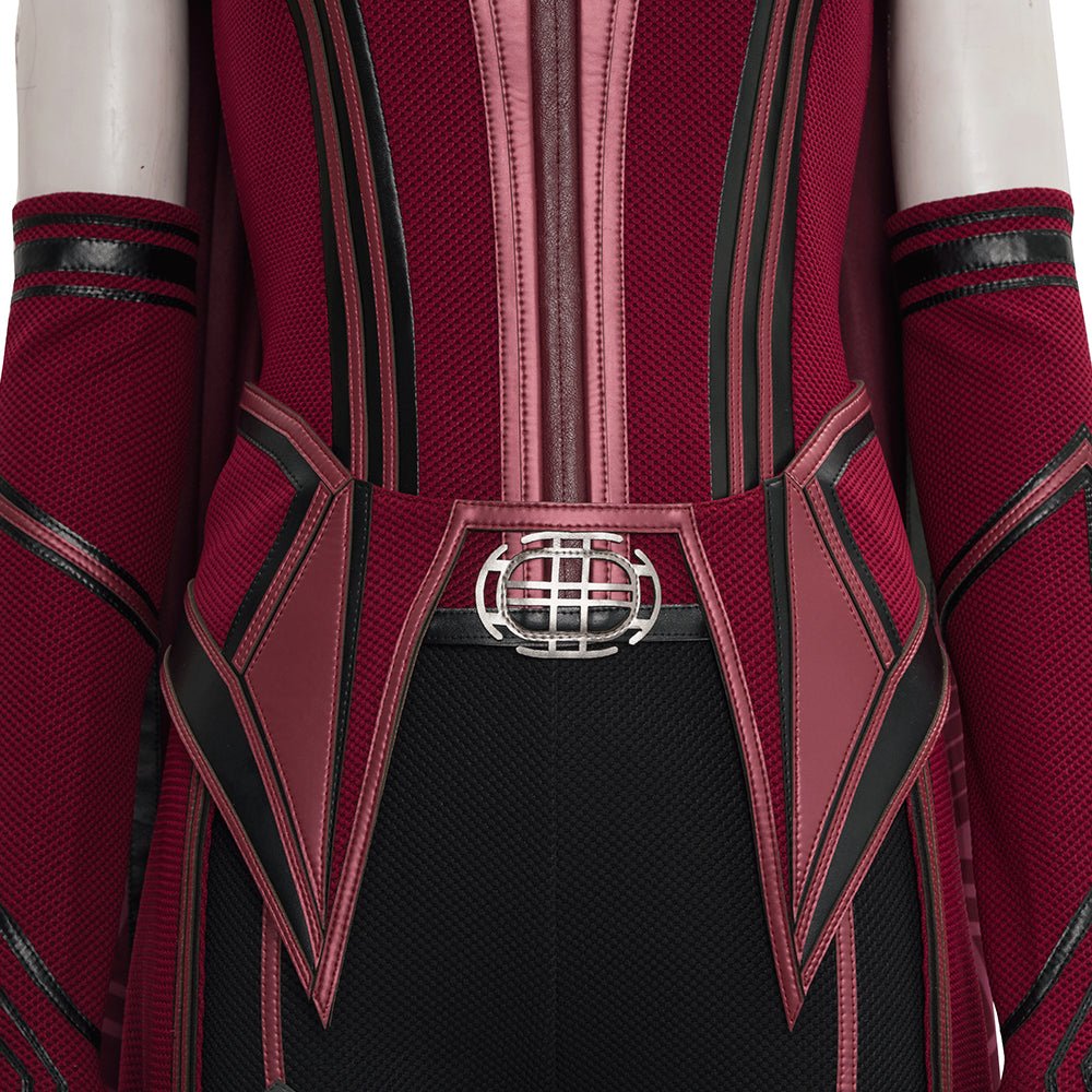 WandaVision Scarlet Witch Second Version Cosplay Costume - Coscosmos
