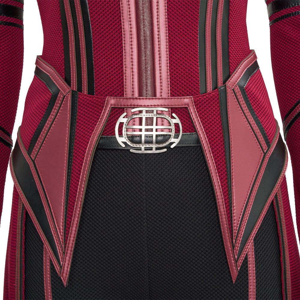 WandaVision Scarlet Witch Second Version Cosplay Costume - Coscosmos