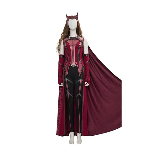 WandaVision Scarlet Witch Second Version Cosplay Costume - Coscosmos