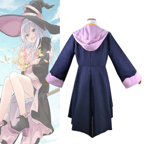 Wandering Witch: The Journey of Elaina Cosplay Costume Elaina Witch Outfit Full Set - Coscosmos