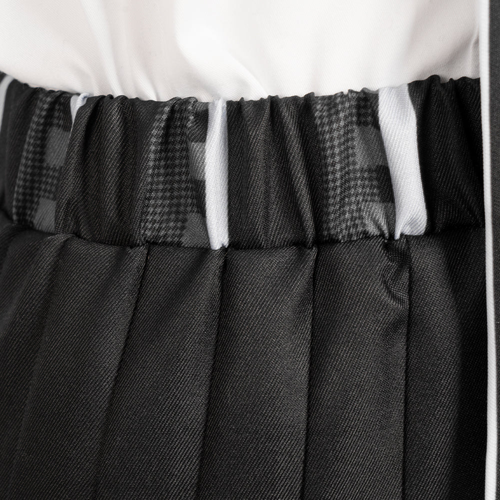 Wednesday Addams Girls Cosplay School Uniform 5 - Piece Set for Halloween and Party - Coscosmos