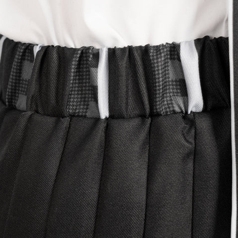 Wednesday Addams Girls Cosplay School Uniform 5 - Piece Set for Halloween and Party - Coscosmos