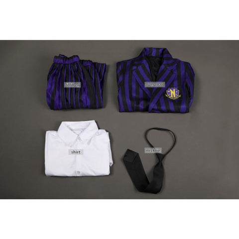 Wednesday Nevermore Academy Uniform Enid Sinclair Cosplay Handmade Costume - Coscosmos