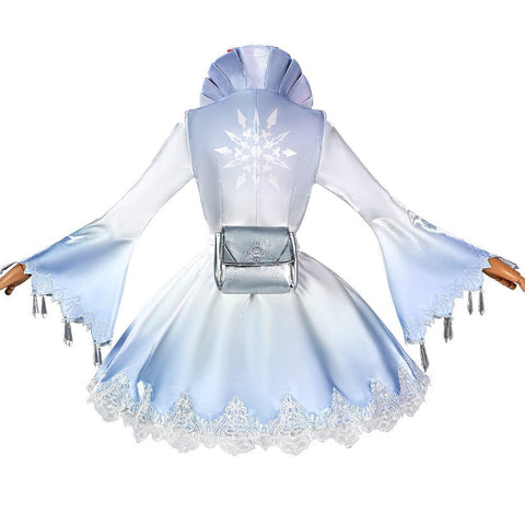 Weiss Schnee Cosplay Costume – RWBY Anime Four - Color Battle Outfit - Coscosmos