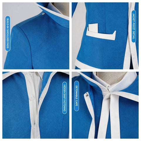 Welcome to Demon School! Iruma - kun Suzuki Iruma Demon School Uniform Cosplay Costume Full Set - Coscosmos