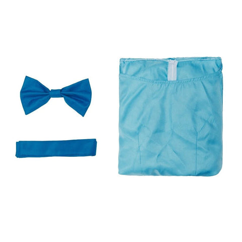 Wendy Darling Blue Princess Dress - Peter Pan Inspired Wendy Outfit for Halloween Cosplay & Carnival - Coscosmos