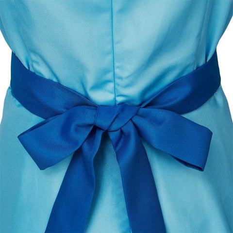 Wendy Darling Blue Princess Dress - Peter Pan Inspired Wendy Outfit for Halloween Cosplay & Carnival - Coscosmos
