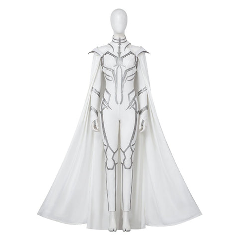 What if...? Hela White Suit Cosplay Costume - Coscosmos