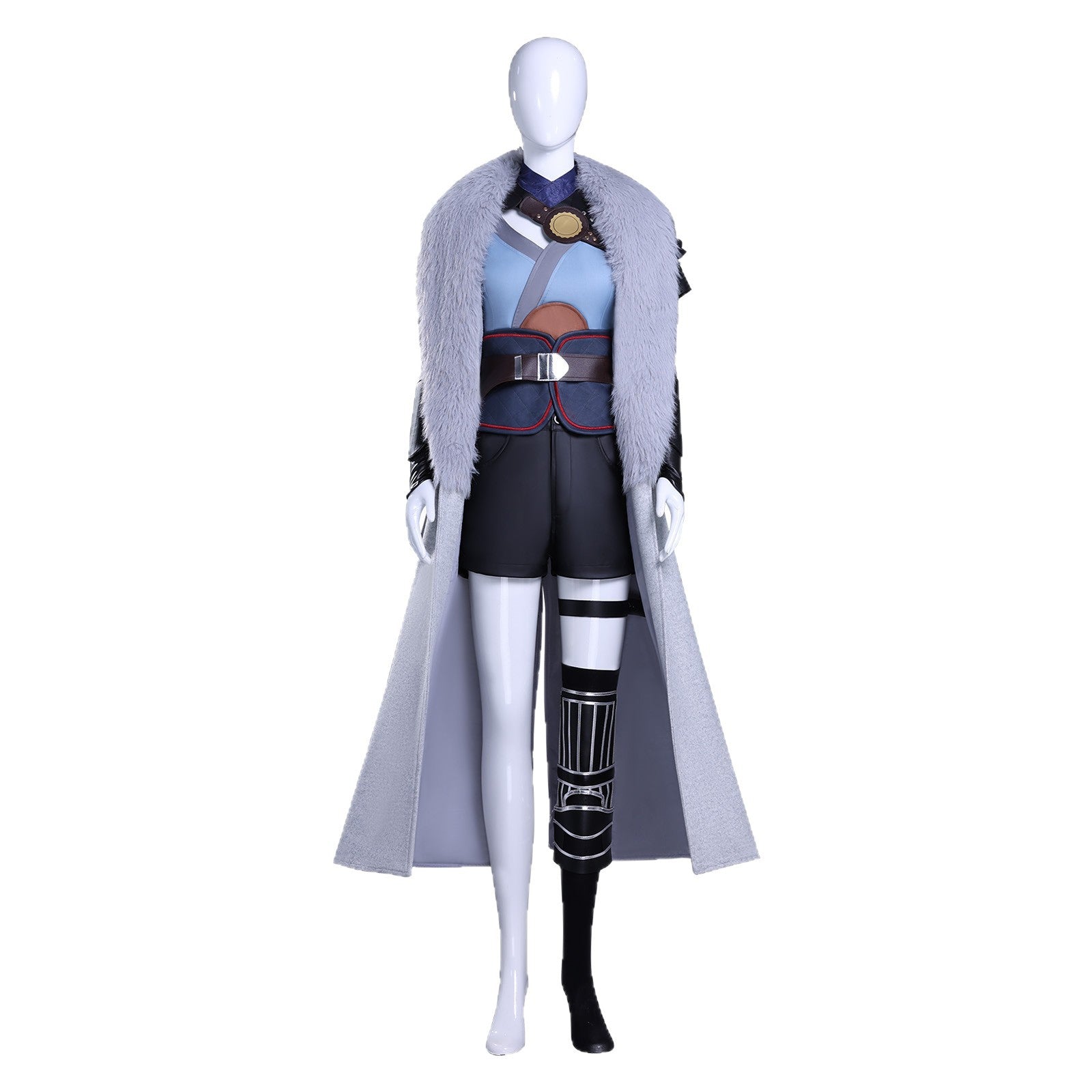 White Moon Kui Cosplay Costume from Dawn of the Future Season 2 - Coscosmos
