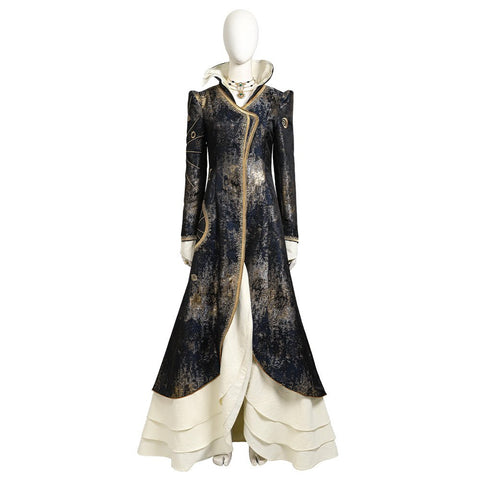 Wicked Movie Madame Morrible Embroidered Cosplay Costume Full Set for Adults - Coscosmos