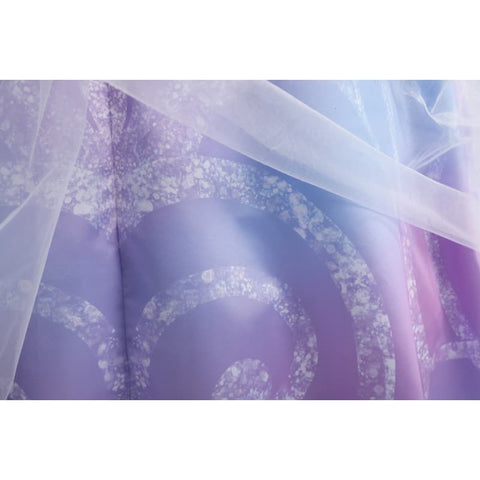 Wicked the Musical Glinda Pink Purple Ombre Costume Elegant Fantasy Gown - Coscosmos