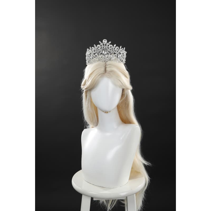 Wicked the Musical Glinda Pink Purple Ombre Costume Elegant Fantasy Gown - Coscosmos