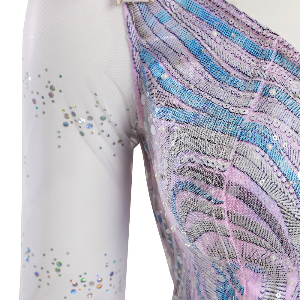 Wicked: The Musical Glinda the Good Witch Complete Costume Set - Coscosmos