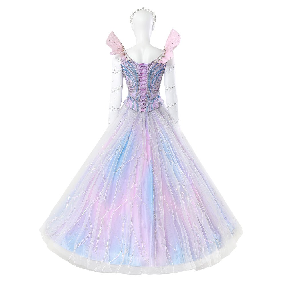 Wicked: The Musical Glinda the Good Witch Complete Costume Set - Coscosmos