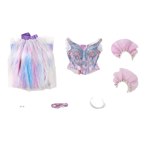 Wicked: The Musical Glinda the Good Witch Complete Costume Set - Coscosmos