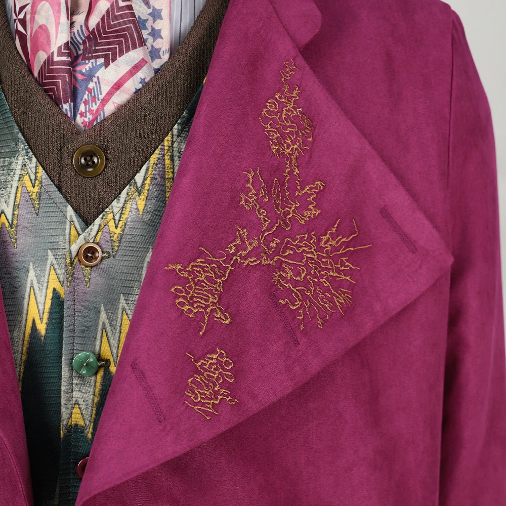 Willy Wonka Cosplay Costume - Embrace the Imagination of Wonka (2023) - Coscosmos