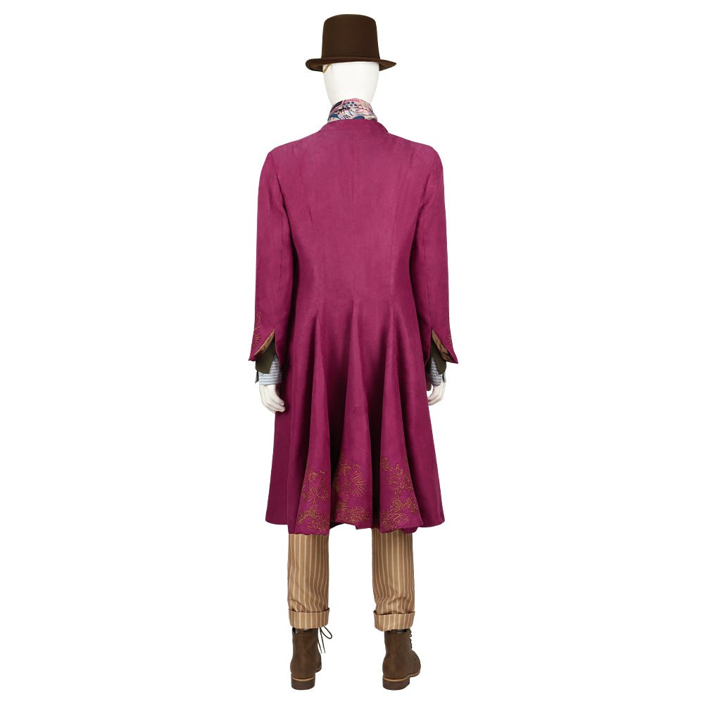 Willy Wonka Cosplay Costume - Embrace the Imagination of Wonka (2023) - Coscosmos