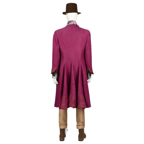 Willy Wonka Cosplay Costume - Embrace the Imagination of Wonka (2023) - Coscosmos