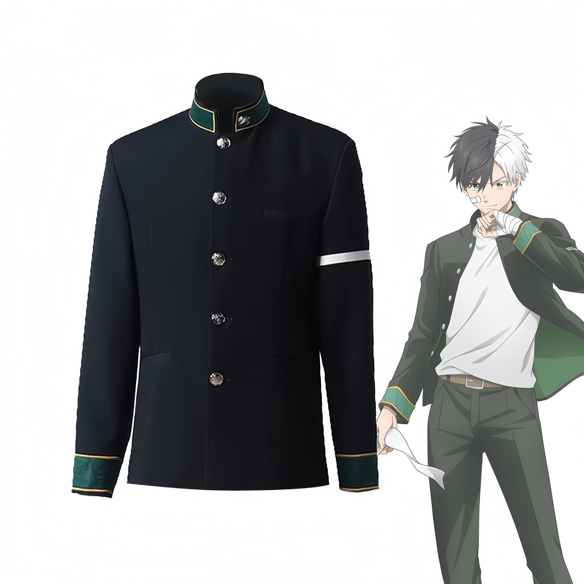 Wind Breaker Furin High School Uniform Jacket Cosplay for Sakura, Umemiya, Sugishita - Coscosmos