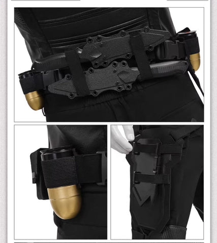 Winter Soldier Cosplay Costume Outfit for Men from Captain America: The Winter Soldier Movie - Coscosmos