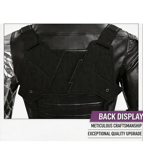 Winter Soldier Cosplay Costume Outfit for Men from Captain America: The Winter Soldier Movie - Coscosmos