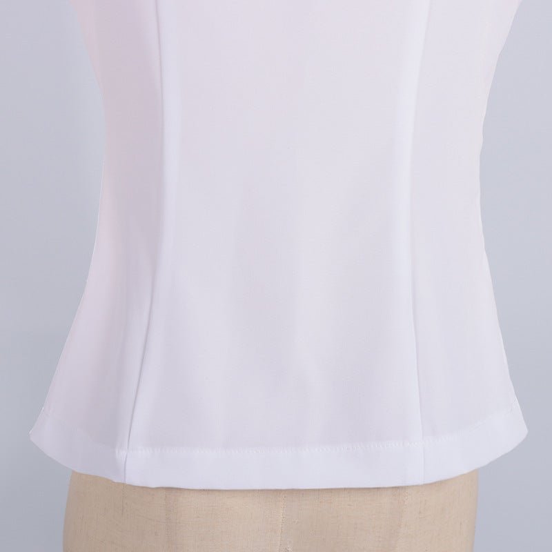 Wish Cross - Border Casual Foreign Trade European and American Women's Clothing Suspender Vest Renaissance One - Shoulder Shirt - Coscosmos