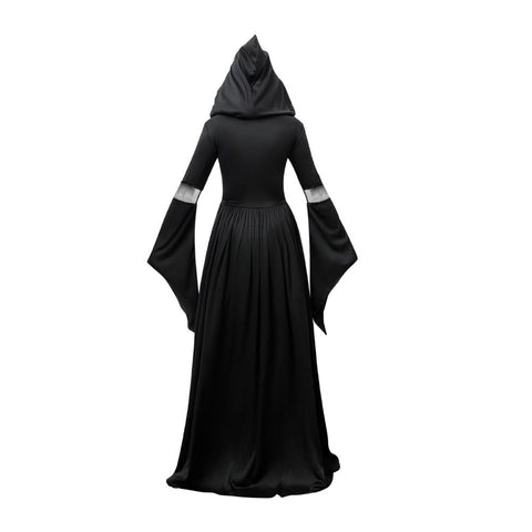 Witch Dress with Hood - Skull Sorceress Cosplay Costume for Stage Performance - Coscosmos
