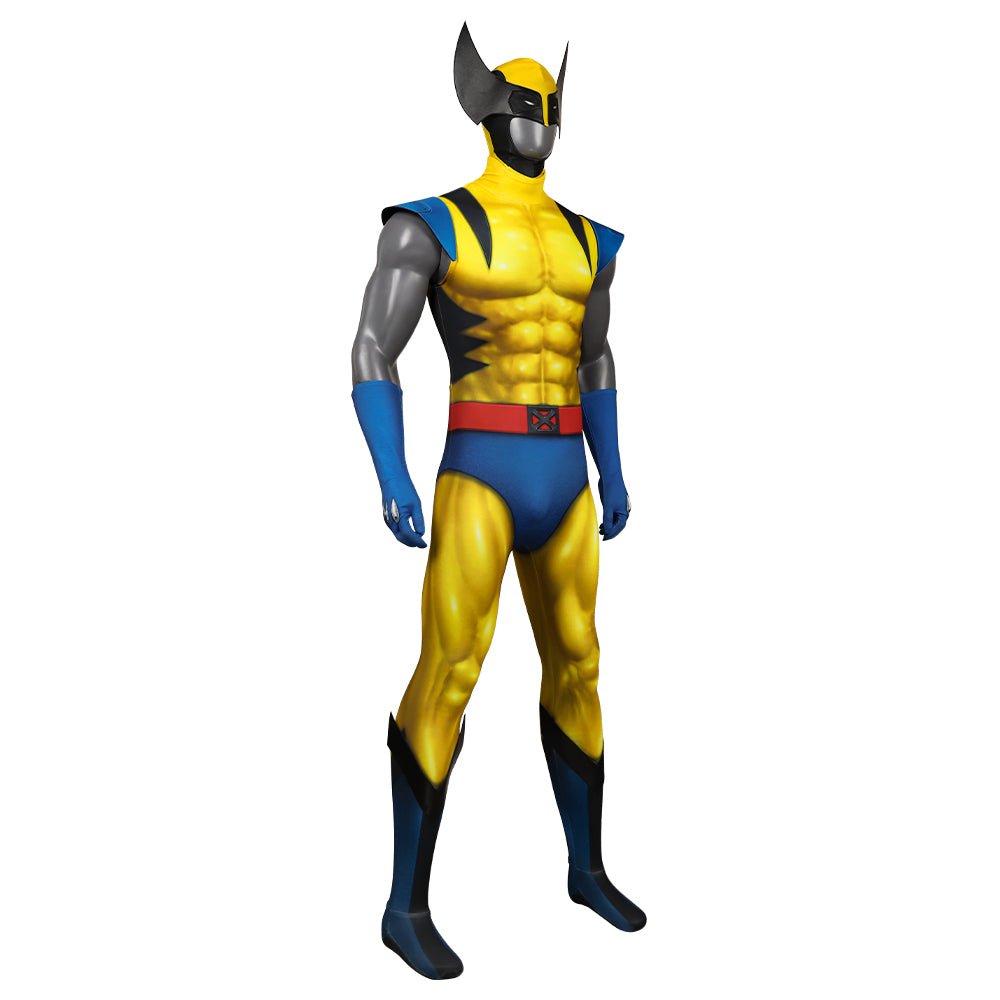 Wolverine X - Men Cosplay Costume - Bodysuit, Mask & Claws for Superhero Fans - Coscosmos