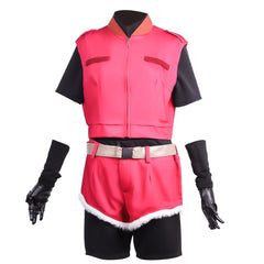 Women Evil Cosplay Claire Redfield Costume Coat, Shirt, Shorts with Belt - Complete Halloween Cosplay Outfit - Coscosmos