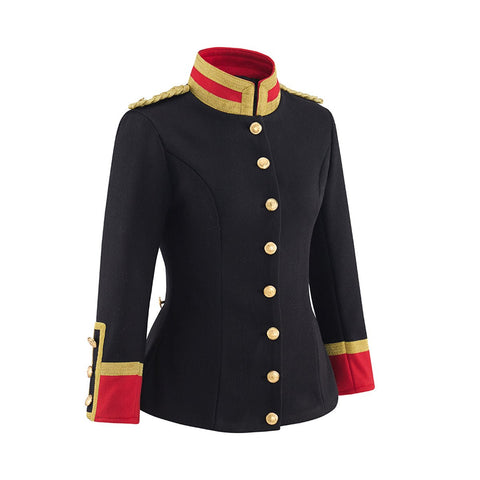 Women’s Black Officer Coat – Cosplay Costume - Coscosmos