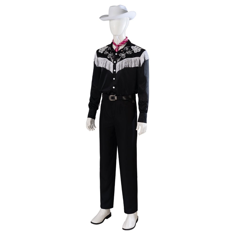 Women's Halloween Carnival 2023 Movie B Ken Cosplay Costume Suits with Hat & Belt NWON - Coscosmos