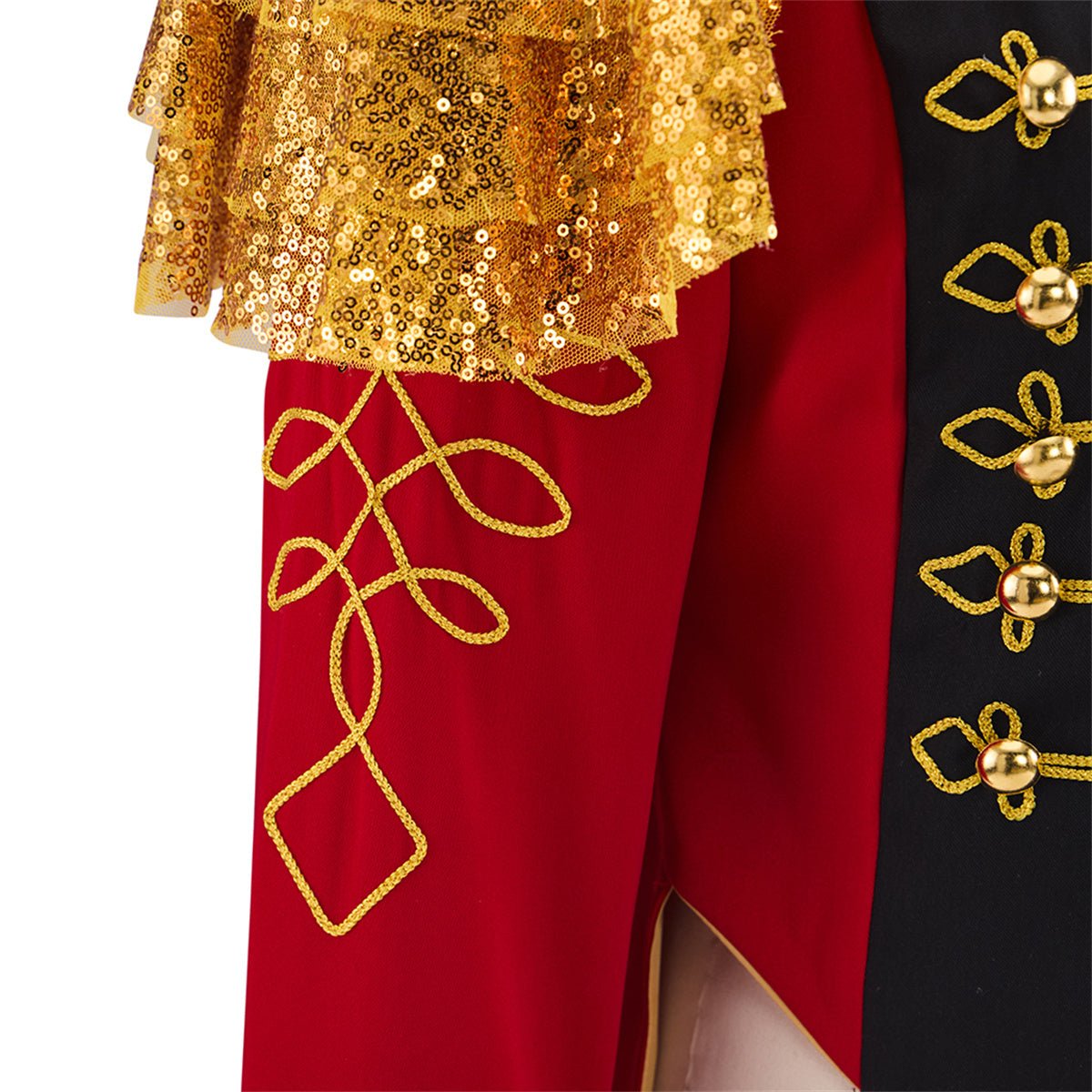Women's Red Officer Uniform Cosplay Costume – Premium Anime Military Outfit for Cosplay & Halloween - Coscosmos