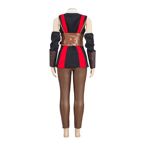 Women's Stylish PU Leather Jacket & Pants Set – Perfect for Cosplay & Cool Outfits - Coscosmos