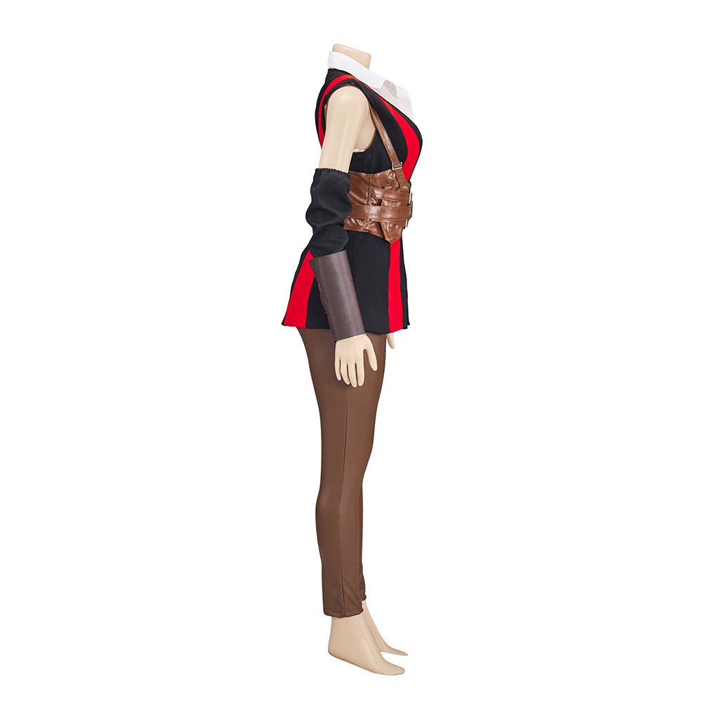 Women's Stylish PU Leather Jacket & Pants Set – Perfect for Cosplay & Cool Outfits - Coscosmos