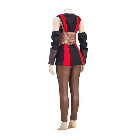Women's Stylish PU Leather Jacket & Pants Set – Perfect for Cosplay & Cool Outfits - Coscosmos