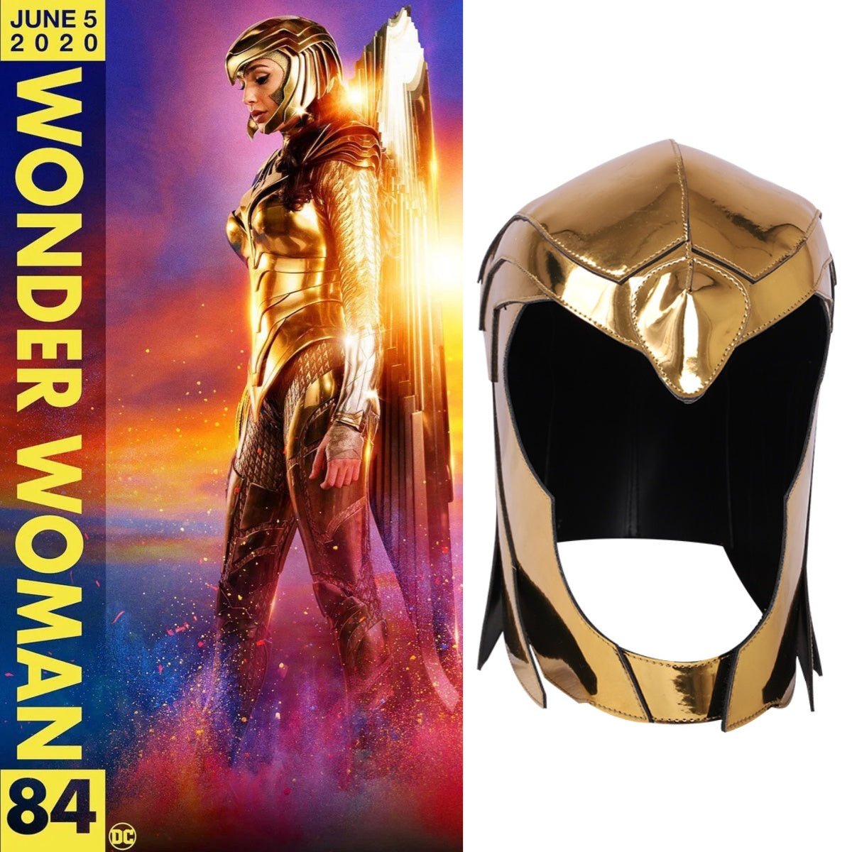 Wonder Woman 1984 Shiny Edition Cosplay Costume - Premium Quality Movie Replica - Coscosmos