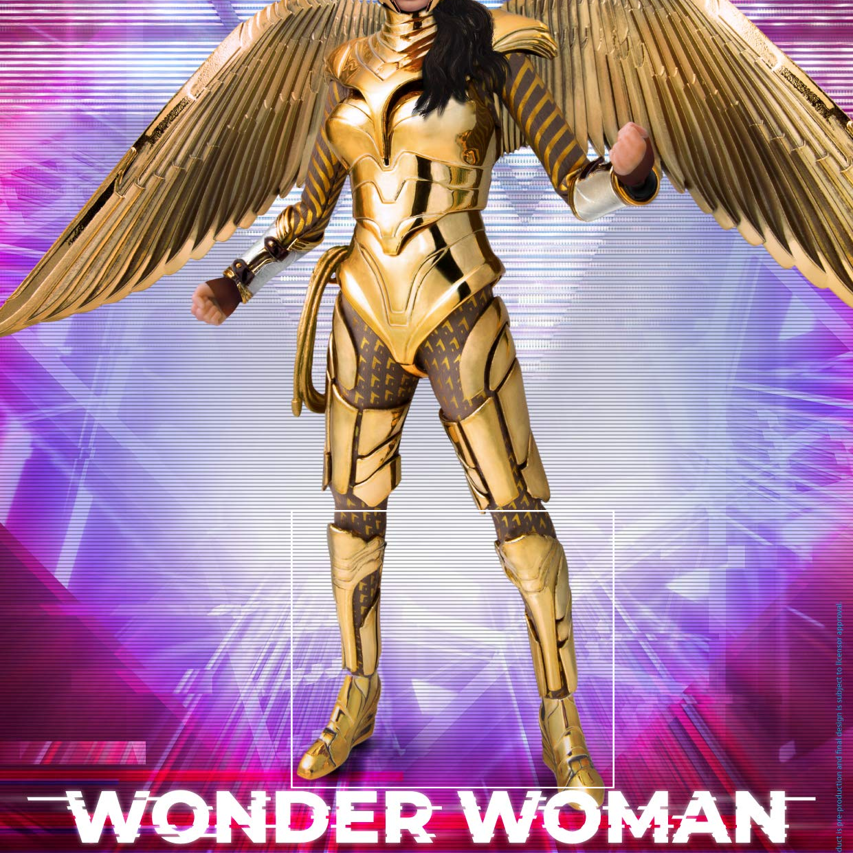 Wonder Woman 1984 Shiny Edition Cosplay Costume - Premium Quality Movie Replica - Coscosmos