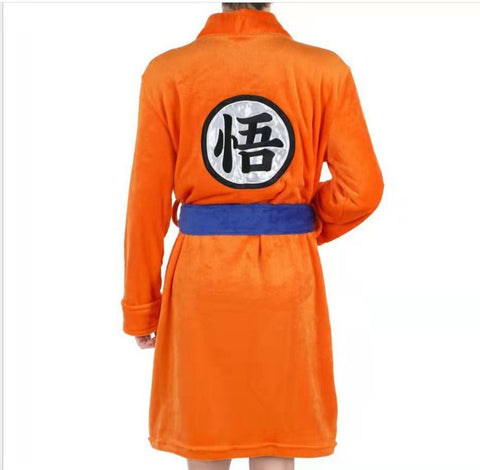 Wukong Flannel Cosplay Sleepwear Pajamas Bathrobe Homewear Costume for Halloween Anime Party - Coscosmos