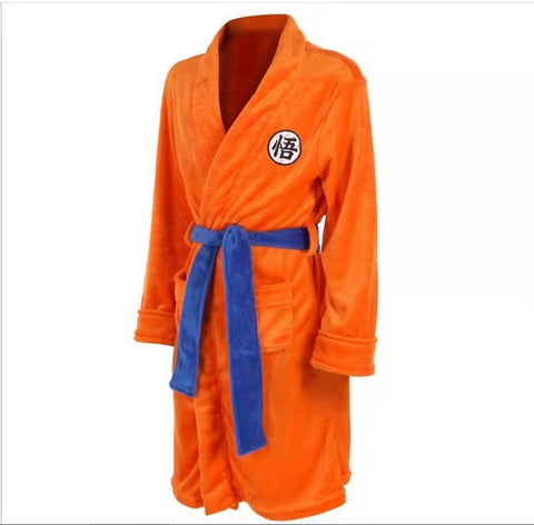 Wukong Flannel Cosplay Sleepwear Pajamas Bathrobe Homewear Costume for Halloween Anime Party - Coscosmos