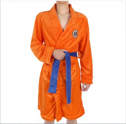 Wukong Flannel Cosplay Sleepwear Pajamas Bathrobe Homewear Costume for Halloween Anime Party - Coscosmos